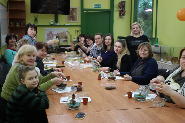 В преддверии 8 марта для наших сотрудников, специалистов и педагогов была организована замечательная поездка в Ботанический сад