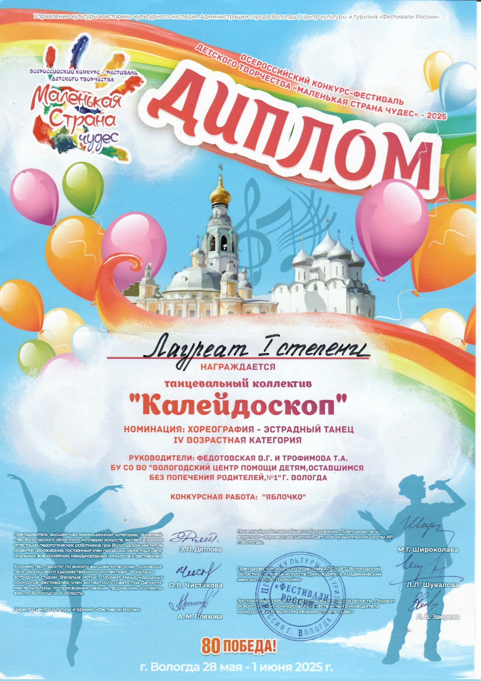 Поздравляем с победой!