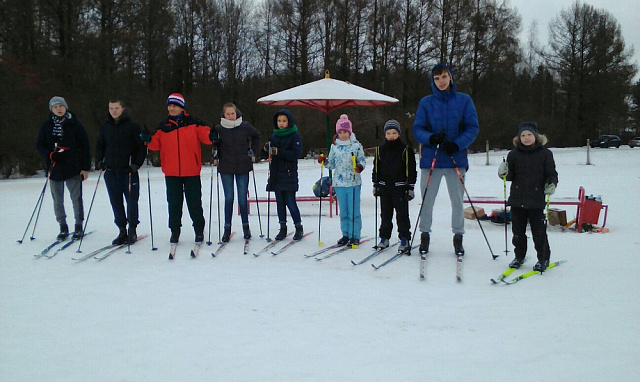 Лыжная прогулка