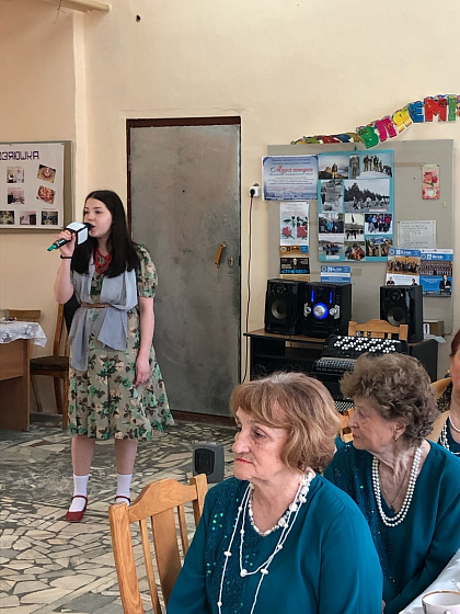 Воспитанники поздравили ветеранов ВПЗ с Днем Победы!