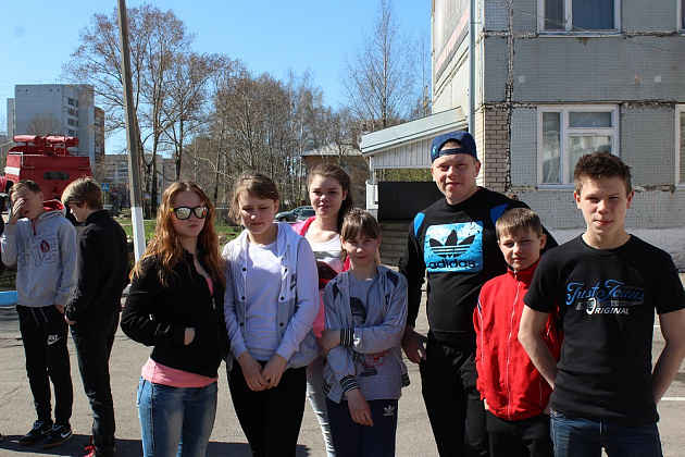 День открытых дверей в пожарной части