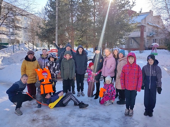 Встреча воспитанников с врио заместителя начальника ОУУП и ПДН УМВД России по г. Вологде