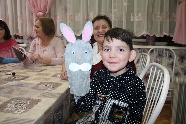 Спектакль «Колобок» подготовили 14 февраля наставники и воспитанники центра