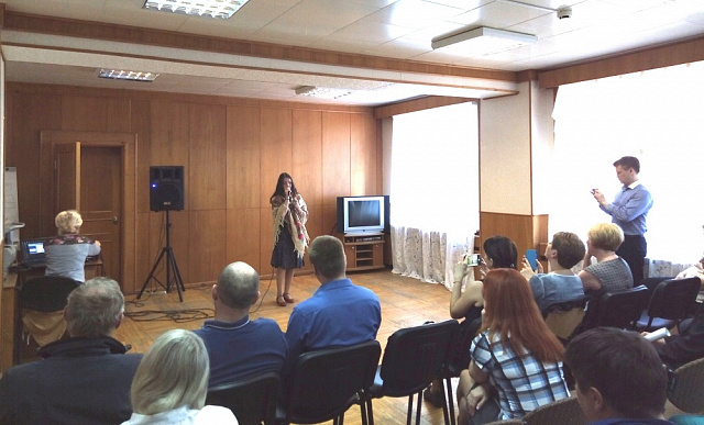 Выступление в День Победы