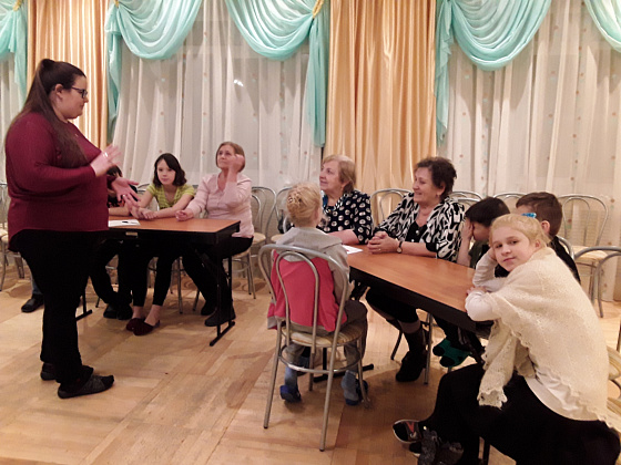 Весело и дружно прошло 6 февраля очередное занятие Школы наставников, организованное Двойнишниковой Ю.С.