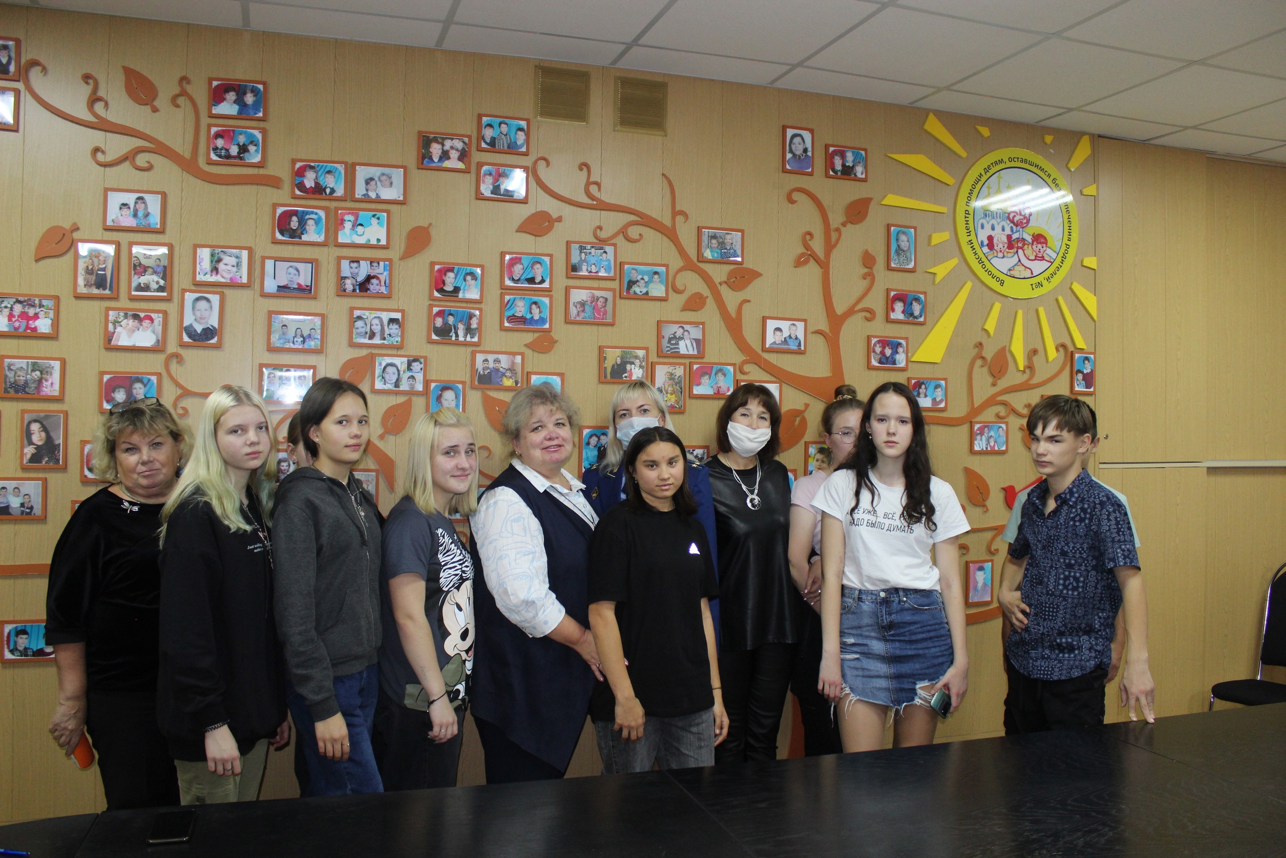 Встреча воспитанников с Уполномоченным по правам ребёнка в Вологодской области