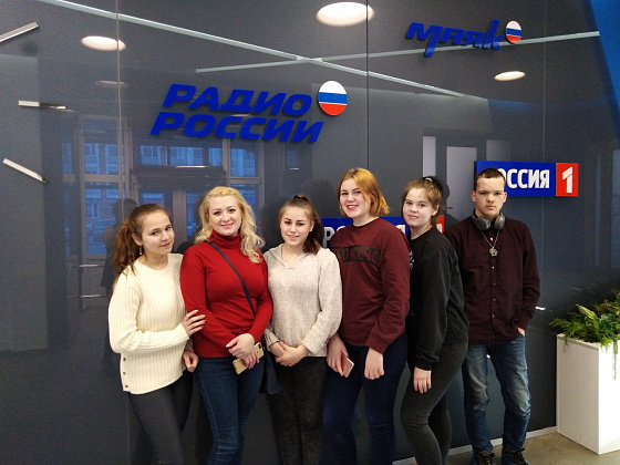 Подростки посетили ГТРК «Вологда»