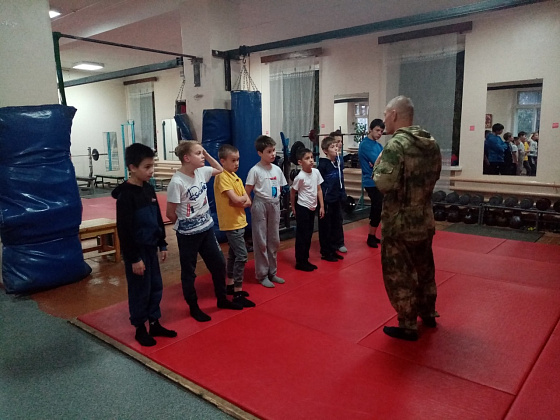 Мастер-класс по самбо