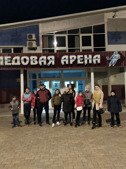 Посещение Ледовой арены