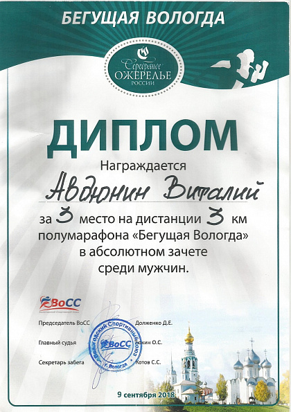 Бегущая Вологда